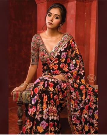 DVD 2094 BY SAGAR IMPEX DIGITAL PRINT DESIGN SAREE EXPORTER IN INDIA